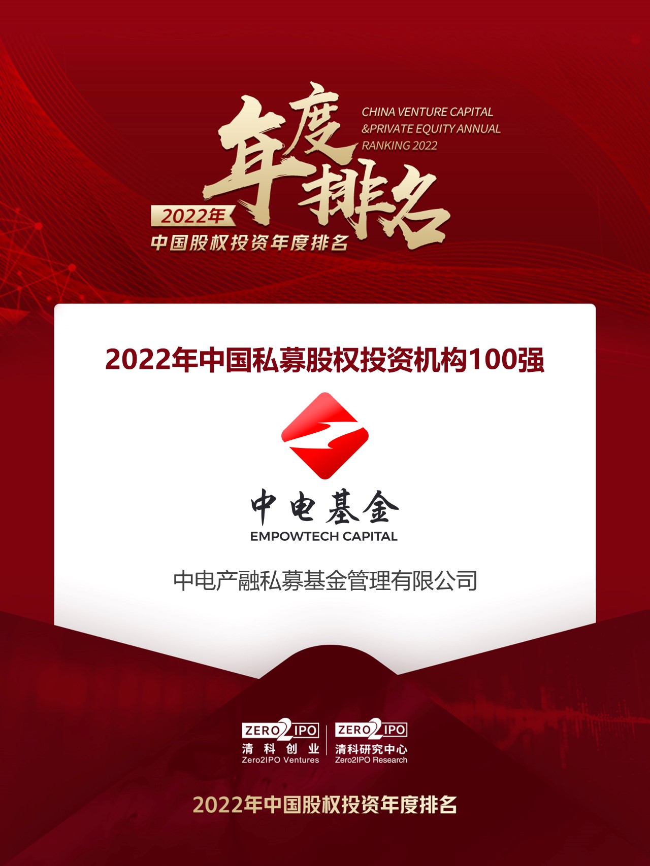 清科-中国私募股权投资机构TOP100